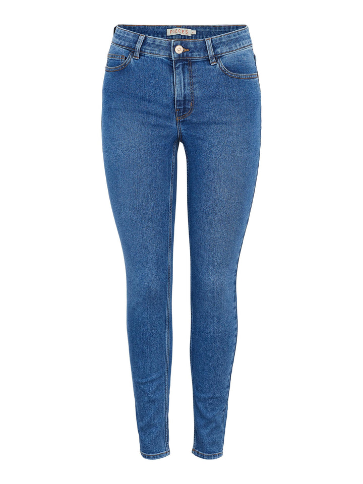 PCPEGGY MID WAIST SKINNY FIT JEANS
