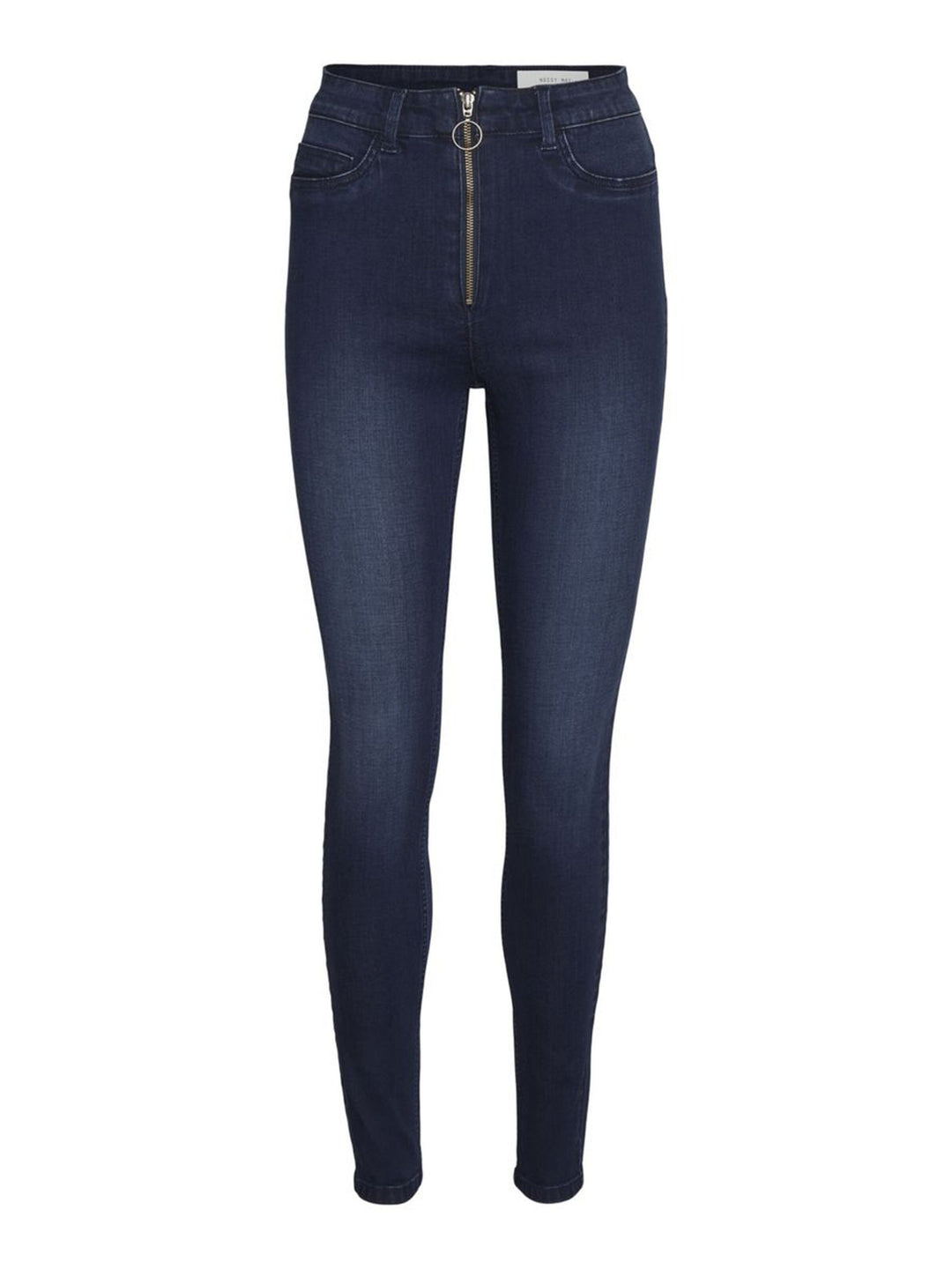 NMCALLIE HIGH WAISTED ZIP SKINNY FIT JEANS