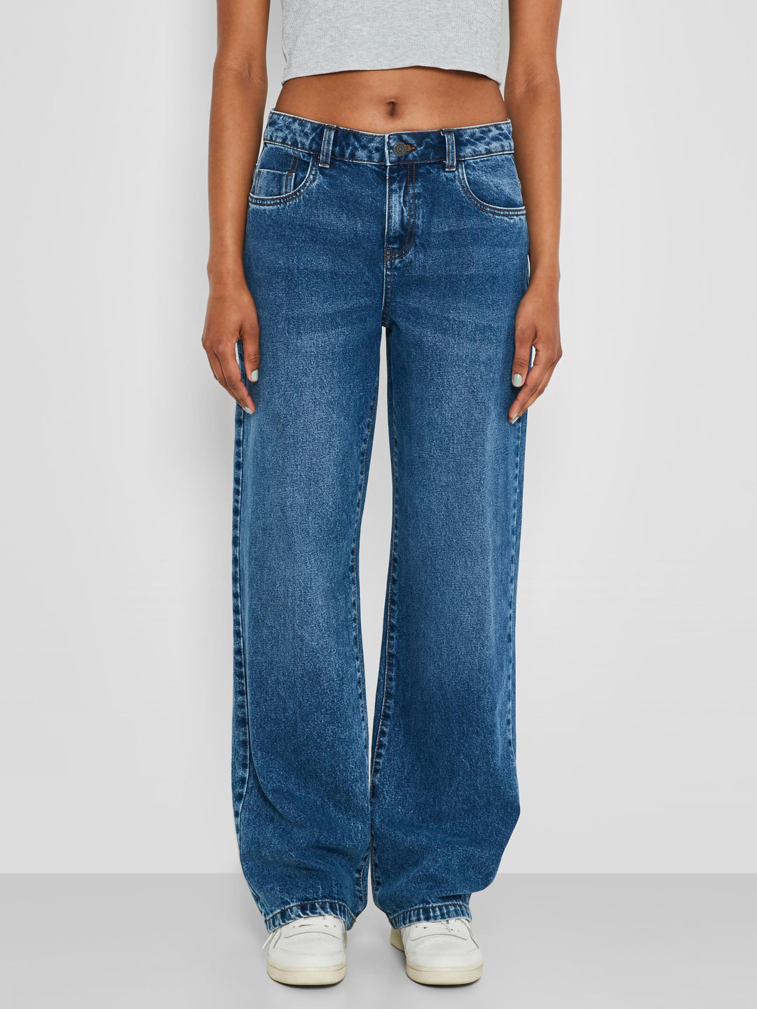 NMAMANDA VIDE BEN MID-RISE JEANS