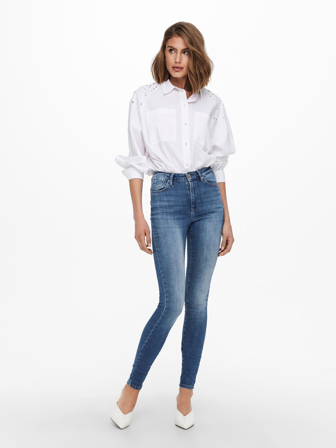 ONLFOREVER LIFE HW SKINNY FIT JEANS