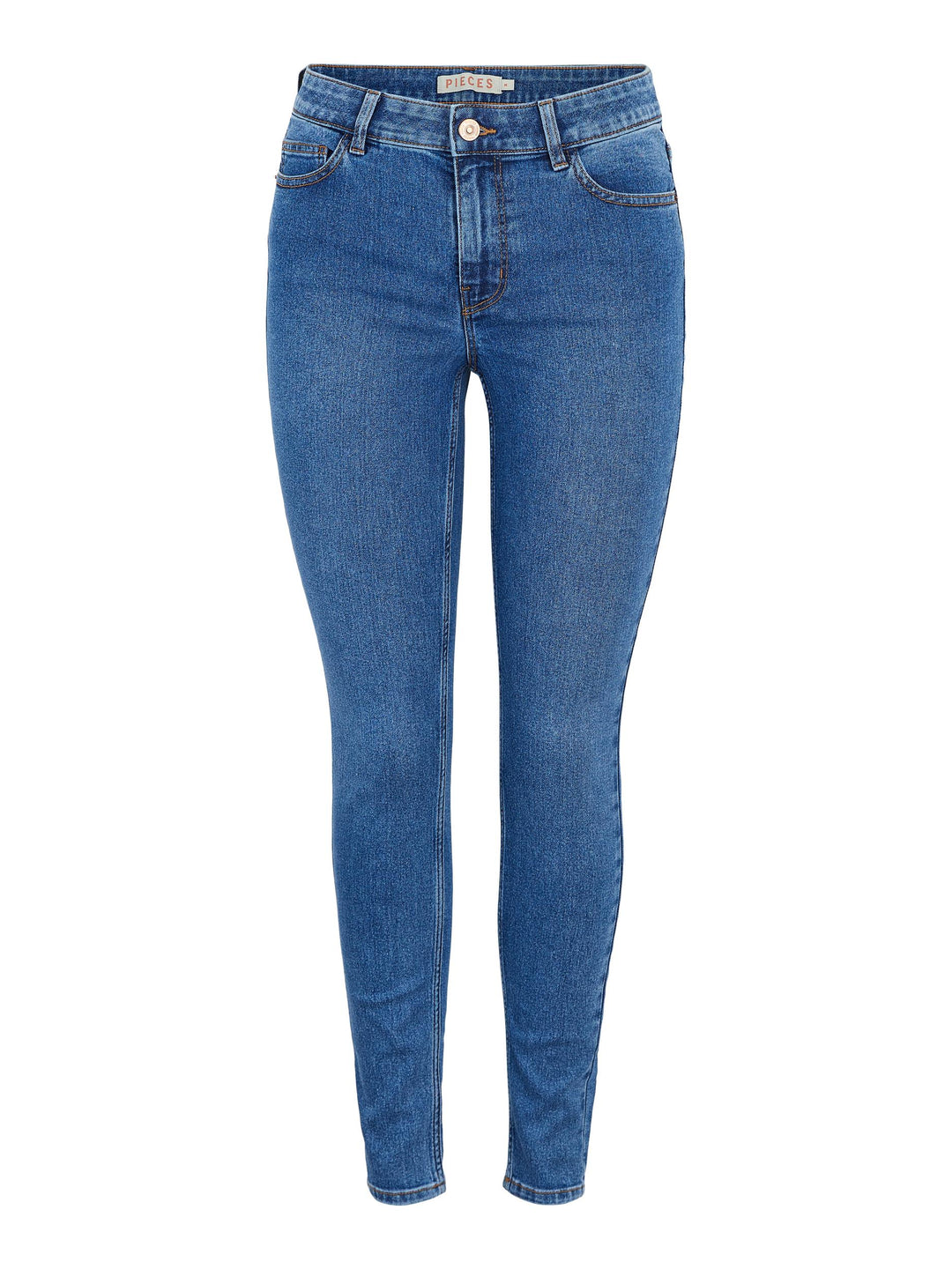 PCPEGGY MID WAIST SKINNY FIT JEANS